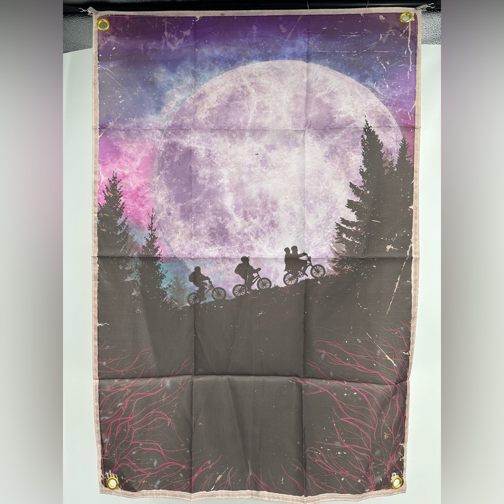Vintage Style Stranger Things Tapestry 2x3 FT